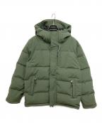 JOURNAL STANDARDジャーナルスタンダード）の古着「LASKA GRAPHENE HOOD DOWN JACKET」｜グリーン