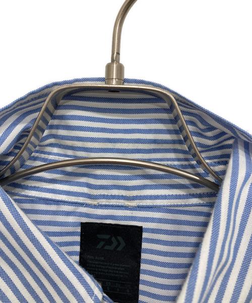 DAIWA（ダイワ）DAIWA (ダイワ) TECH BUTTON DOWN SHIRTS L/S OXFORD ブルー サイズ:Mの古着・服飾アイテム