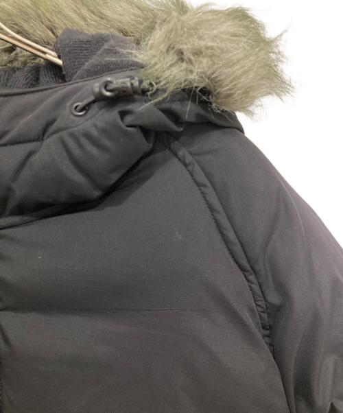 stussy（ステューシー）stussy (ステューシー) ダウンジャケット ブラック サイズ:Mの古着・服飾アイテム