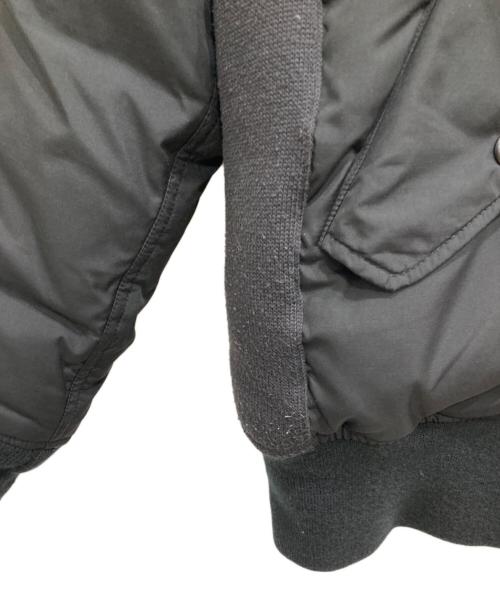 stussy（ステューシー）stussy (ステューシー) ダウンジャケット ブラック サイズ:Mの古着・服飾アイテム