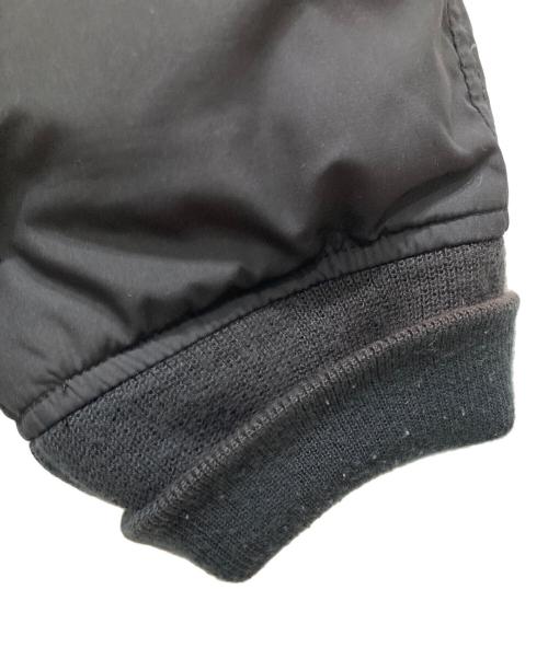 stussy（ステューシー）stussy (ステューシー) ダウンジャケット ブラック サイズ:Mの古着・服飾アイテム