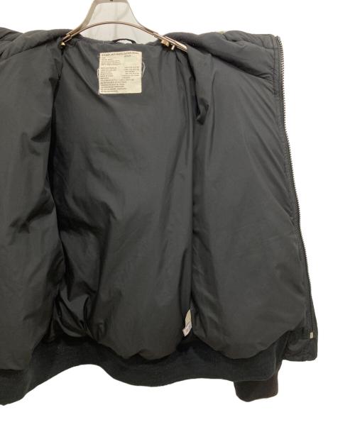 stussy（ステューシー）stussy (ステューシー) ダウンジャケット ブラック サイズ:Mの古着・服飾アイテム
