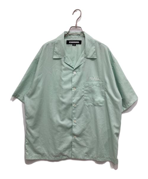 NEIGHBORHOOD（ネイバーフッド）NEIGHBORHOOD (ネイバーフッド) SOLID-COLOR HAWAIIAN SHIRT グリーン サイズ:XLの古着・服飾アイテム