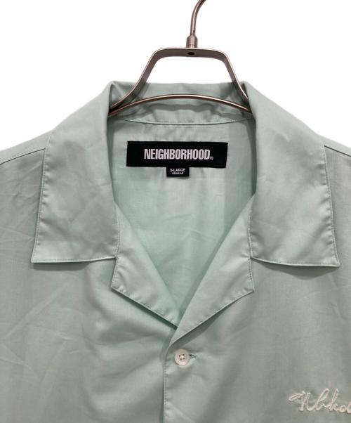 NEIGHBORHOOD（ネイバーフッド）NEIGHBORHOOD (ネイバーフッド) SOLID-COLOR HAWAIIAN SHIRT グリーン サイズ:XLの古着・服飾アイテム