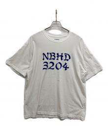 NEIGHBORHOOD（ネイバーフッド）の古着「プリントTシャツ」｜ネイビー