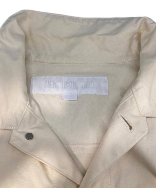 NEIGHBORHOOD（ネイバーフッド）NEIGHBORHOOD (ネイバーフッド) TYPE-2 JACKET アイボリー サイズ:Lの古着・服飾アイテム