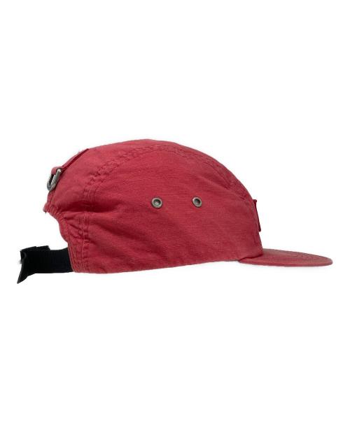SUPREME（シュプリーム）Supreme (シュプリーム) Metal D-Ring Camp Cap レッドの古着・服飾アイテム