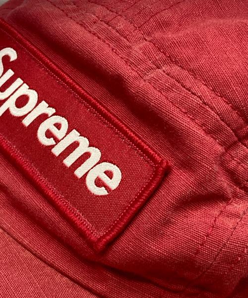 SUPREME（シュプリーム）Supreme (シュプリーム) Metal D-Ring Camp Cap レッドの古着・服飾アイテム