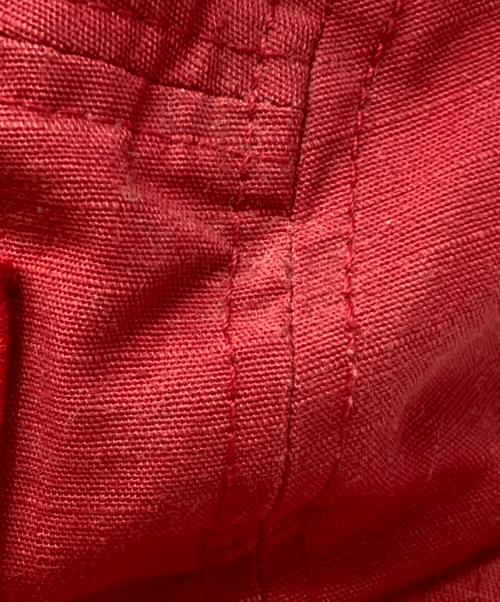 SUPREME（シュプリーム）Supreme (シュプリーム) Metal D-Ring Camp Cap レッドの古着・服飾アイテム