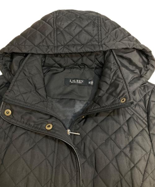 LAUREN RALPH LAUREN（ローレンラルフローレン）LAUREN RALPH LAUREN (ローレンラルフローレン) キルティングコート ブラック サイズ:XSの古着・服飾アイテム