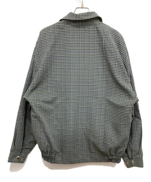 IZOD LACOSTE（アイゾッド ラコステ）IZOD LACOSTE (アイゾッド ラコステ) スイングトップ ネイビー×ベージュ サイズ:105の古着・服飾アイテム