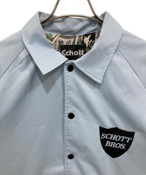Schott（ショット）Schott (ショット) COATCH JACKET スカイブルー サイズ:XLの古着・服飾アイテム