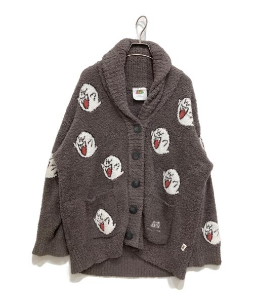 gelato pique（ジェラートピケ）gelato pique (ジェラートピケ) Nintendo (ニンテンドー) カーディガン グレー サイズ:ONE　SIZEの古着・服飾アイテム