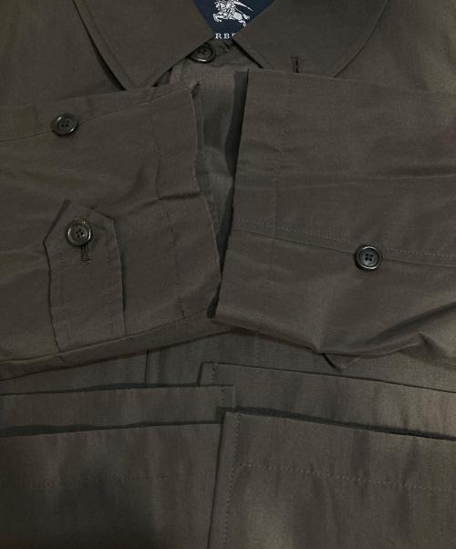 BURBERRY LONDON（バーバリーロンドン）BURBERRY LONDON (バーバリーロンドン) ステンカラーコート ブラウン サイズ:Mの古着・服飾アイテム