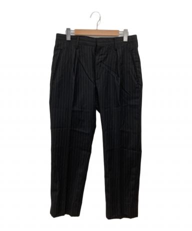 中古・古着通販】GUCCI (グッチ) ウールカシミヤ ストライプパンツ