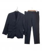 GUCCIグッチ）の古着「ストライプセットアップスーツ」｜ネイビー