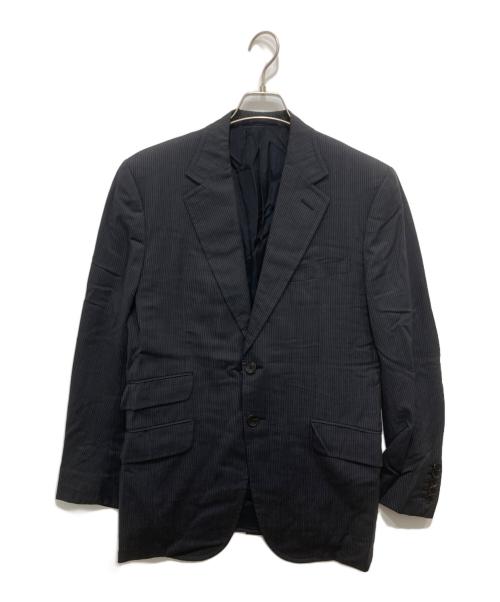 GUCCI（グッチ）GUCCI (グッチ) ストライプセットアップスーツ ネイビー サイズ:48Rの古着・服飾アイテム