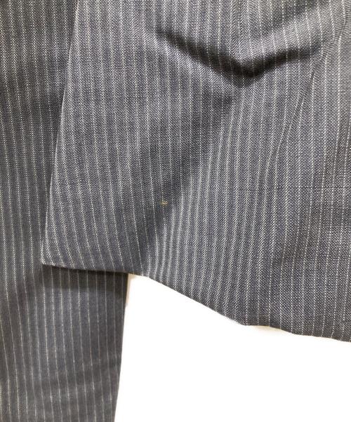 GUCCI（グッチ）GUCCI (グッチ) ストライプセットアップスーツ ネイビー サイズ:48Rの古着・服飾アイテム