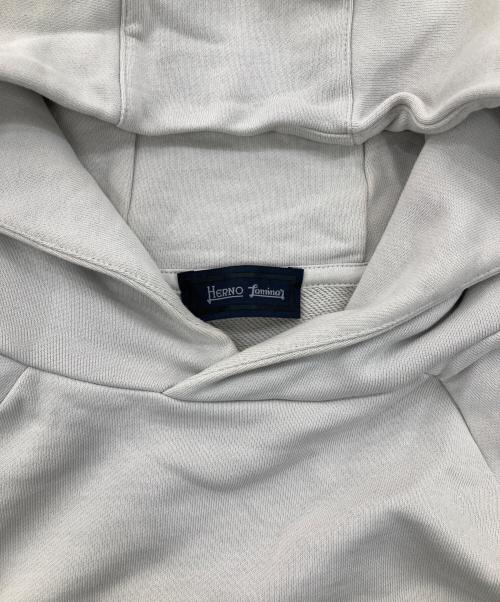 HERNO（ヘルノ）HERNO (ヘルノ) 立体ロゴパーカー グレー サイズ:44の古着・服飾アイテム