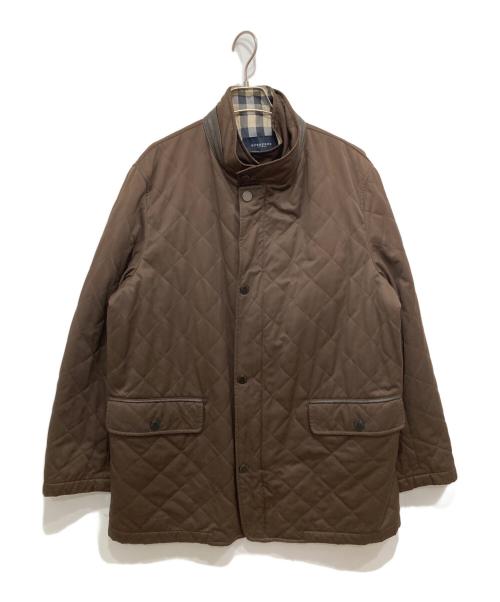 BURBERRY LONDON（バーバリーロンドン）BURBERRY LONDON (バーバリーロンドン) ライナー付キルティングコート ブラウン サイズ:Lの古着・服飾アイテム
