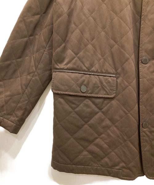 BURBERRY LONDON（バーバリーロンドン）BURBERRY LONDON (バーバリーロンドン) ライナー付キルティングコート ブラウン サイズ:Lの古着・服飾アイテム