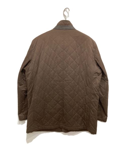 BURBERRY LONDON（バーバリーロンドン）BURBERRY LONDON (バーバリーロンドン) ライナー付キルティングコート ブラウン サイズ:Lの古着・服飾アイテム
