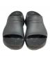BALENCIAGA (バレンシアガ) crocs (クロックス) スライドサンダル ブラック サイズ:38：18000円