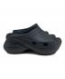中古・古着 BALENCIAGA (バレンシアガ) crocs (クロックス) スライドサンダル ブラック サイズ:38：18000円