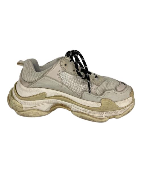 BALENCIAGA（バレンシアガ）BALENCIAGA (バレンシアガ) TRIPLE S ホワイト サイズ:24.5の古着・服飾アイテム