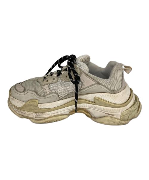 BALENCIAGA（バレンシアガ）BALENCIAGA (バレンシアガ) TRIPLE S ホワイト サイズ:24.5の古着・服飾アイテム