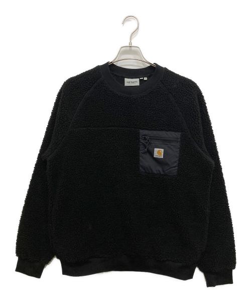 CarHartt（カーハート）CarHartt (カーハート) ボアスウェット ブラック サイズ:Mの古着・服飾アイテム