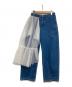 ayane（アヤネ）の古着「サイドチュールデニムバレルパンツ」｜ブルー