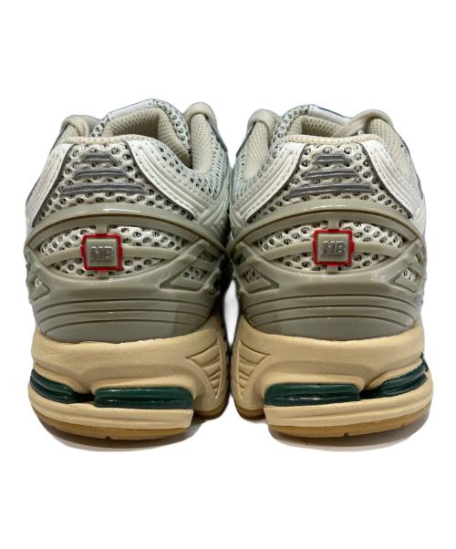 NEW BALANCE（ニューバランス）NEW BALANCE (ニューバランス) ローカットスニーカー ホワイト×グリーン サイズ:26.5cmの古着・服飾アイテム