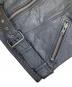 中古・古着 NUDIE JEANS (ヌーディー・ジーンズ) レザーライダースジャケット ブラック サイズ:XS：10000円
