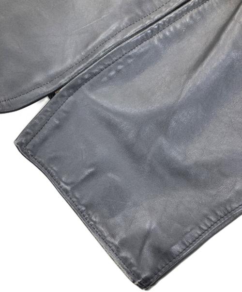 SCHOTT BROS.（ショット）SCHOTT BROS. (ショット) シングルライダースレザージャケット ブラック サイズ:34の古着・服飾アイテム