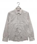 LOUIS VUITTONルイ ヴィトン）の古着「ストライプシャツ」｜レッド