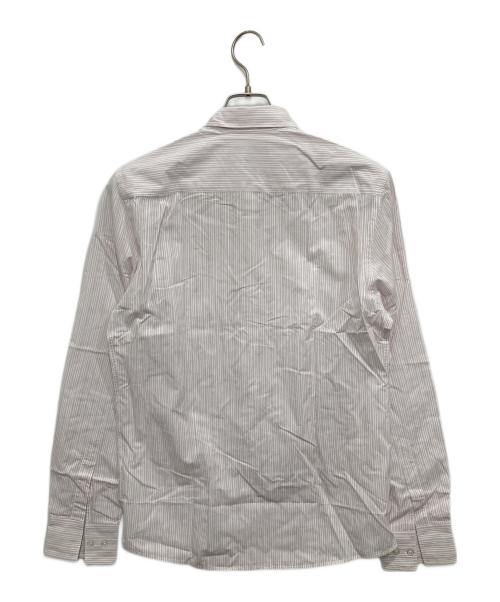 LOUIS VUITTON（ルイ ヴィトン）LOUIS VUITTON (ルイ ヴィトン) ストライプシャツ レッド サイズ:Sの古着・服飾アイテム