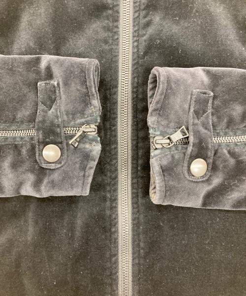 PAUL SMITH（ポールスミス）Paul Smith (ポールスミス) ベロアドライバーズジャケットジャケット ブラック サイズ:Mの古着・服飾アイテム