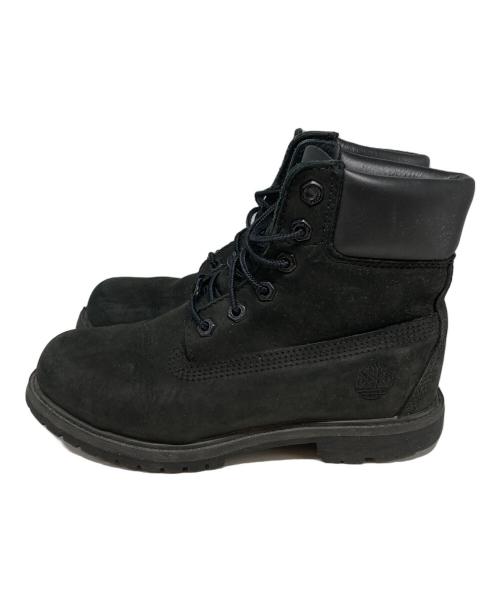 Timberland（ティンバーランド）Timberland (ティンバーランド) 6インチ プレミアム ブラックヌバック ブーツ ブラック サイズ:24cmの古着・服飾アイテム