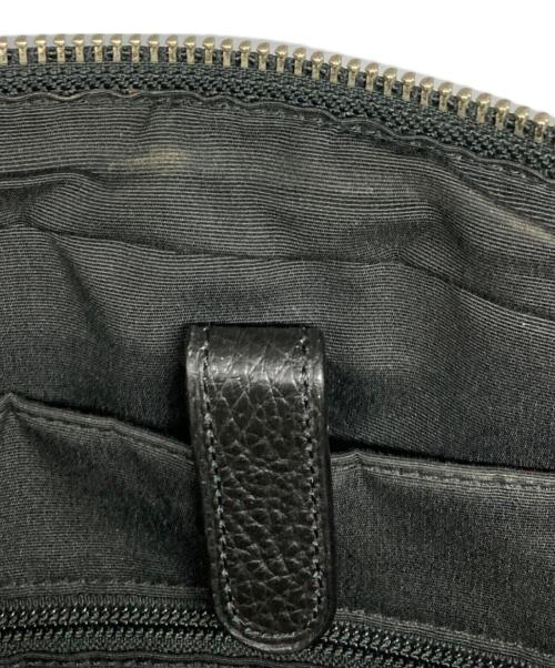 COACH（コーチ）COACH (コーチ) 2WAYブリーフケース ブラック×ブラウンの古着・服飾アイテム