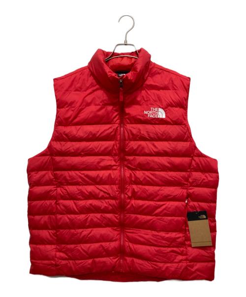THE NORTH FACE（ザ ノース フェイス）THE NORTH FACE (ザ ノース フェイス) ダウンベスト レッド サイズ:XLの古着・服飾アイテム