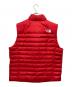 THE NORTH FACE (ザ ノース フェイス) ダウンベスト レッド サイズ:XL：10000円