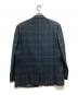 LAUREN RALPH LAUREN (ローレンラルフローレン) ウールチェックテーラードジャケット ネイビー×グリーン サイズ:48R：7000円
