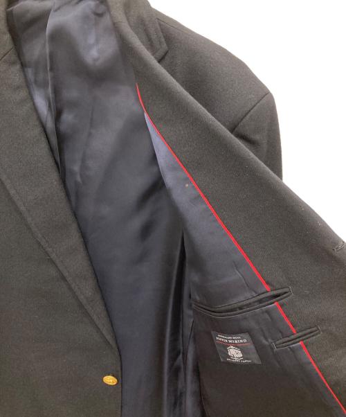 J.PRESS（ジェイプレス）J.PRESS (ジェイプレス) 金ボタンテーラードジャケット ブラック サイズ:X4(185/116B)の古着・服飾アイテム