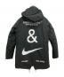 NIKE (ナイキ) UNDERCOVER (アンダーカバー) レイヤーフィッシュテールパーカー ブラック サイズ:L：28000円