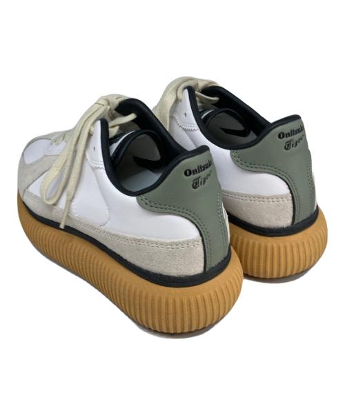 Onitsuka Tiger（オニツカタイガー）Onitsuka Tiger (オニツカタイガー) DELECITY ホワイト×ベージュ サイズ:23.5の古着・服飾アイテム