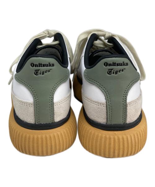 Onitsuka Tiger（オニツカタイガー）Onitsuka Tiger (オニツカタイガー) DELECITY ホワイト×ベージュ サイズ:23.5の古着・服飾アイテム