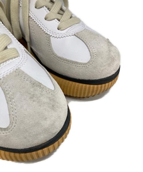 Onitsuka Tiger（オニツカタイガー）Onitsuka Tiger (オニツカタイガー) DELECITY ホワイト×ベージュ サイズ:23.5の古着・服飾アイテム