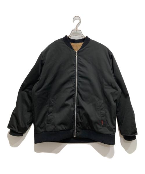 SHIPS Colors（シップス カラーズ）SHIPS Colors (シップス カラーズ) THERMOLITE(R) ボア ボマー ジャケット ブラック サイズ:XLの古着・服飾アイテム