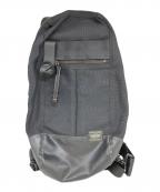 PORTERポーター）の古着「スリングショルダーバッグ」｜ブラック